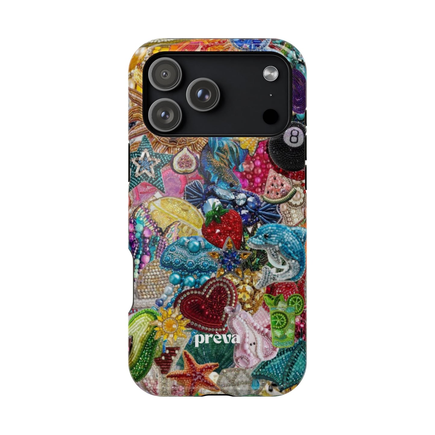 Colorful Rhinestone Phone Case