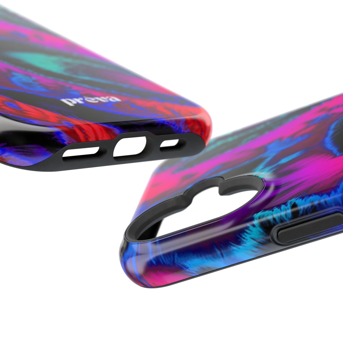 Neon Swirl Phone Case
