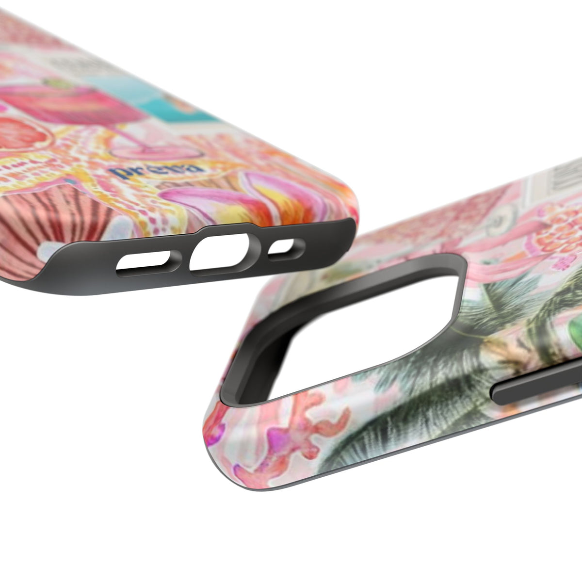 Pink Cocktail Collage Phone Case