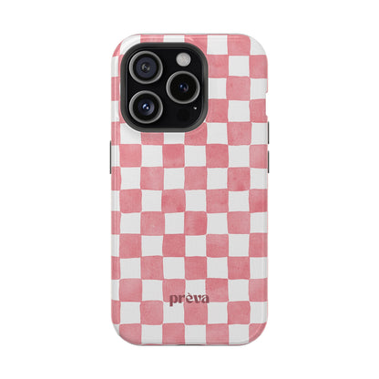 Pink Checkers Phone Case