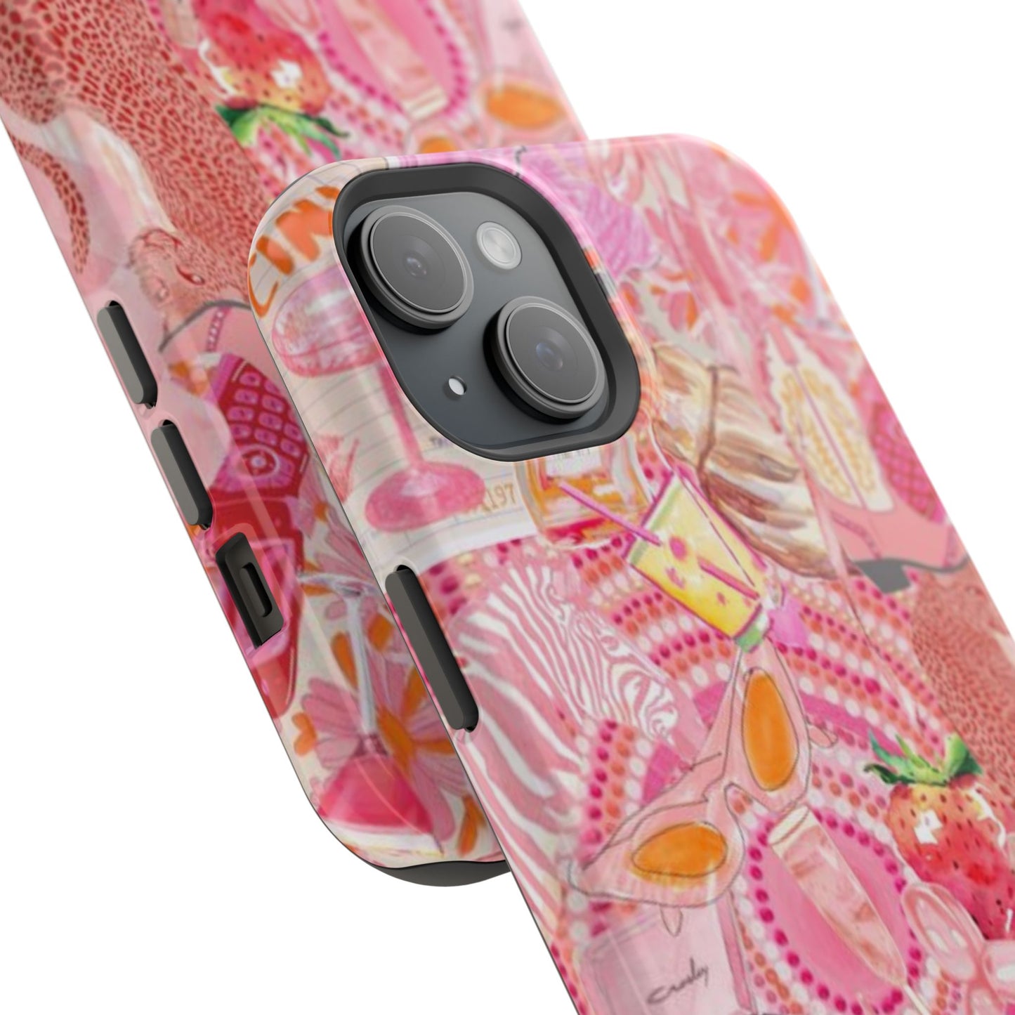 Pink Collage Phone Case