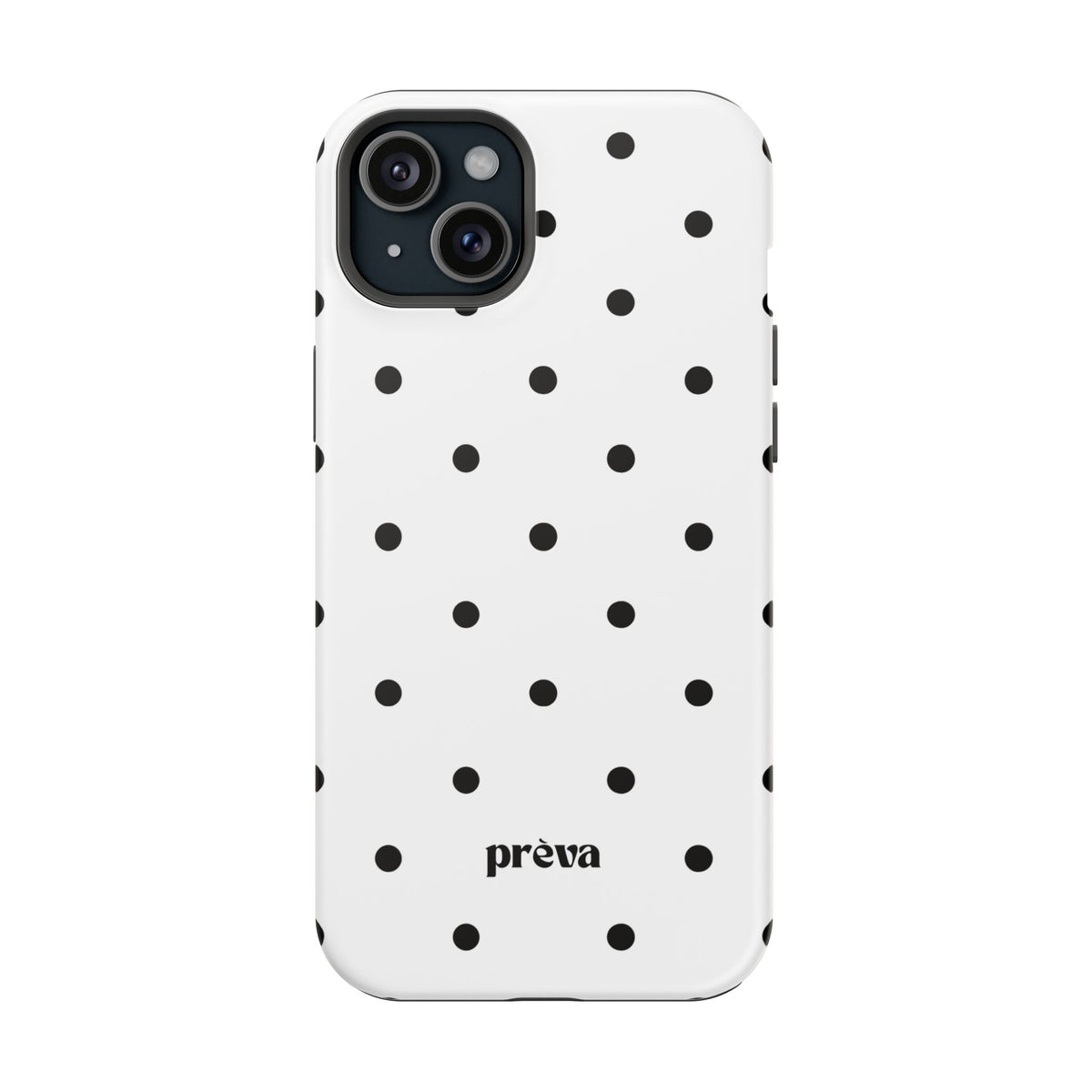 B&W polka dots Phone Case