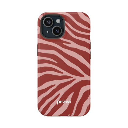 Red Zebra Phone Case