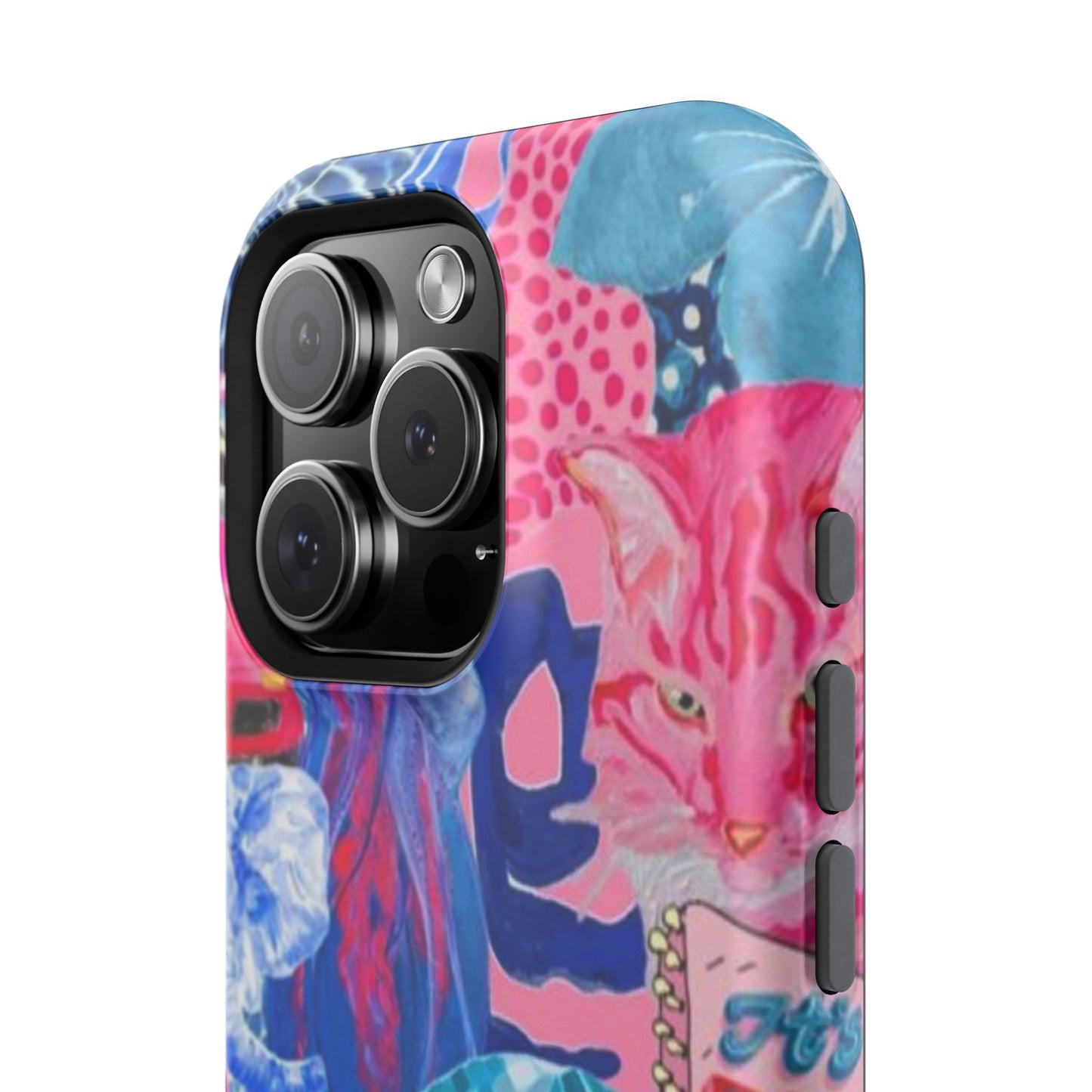 Vibrant Galaxy Collage Phone Case