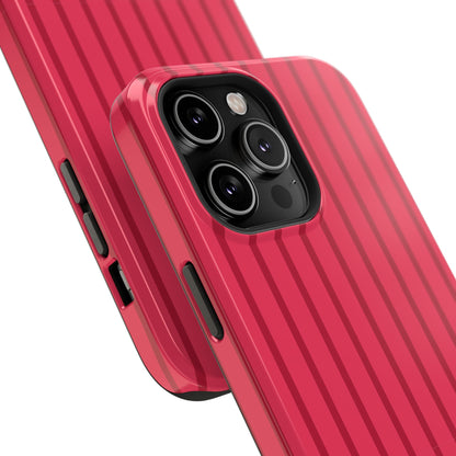 Pinky Red Stripes Phone Case
