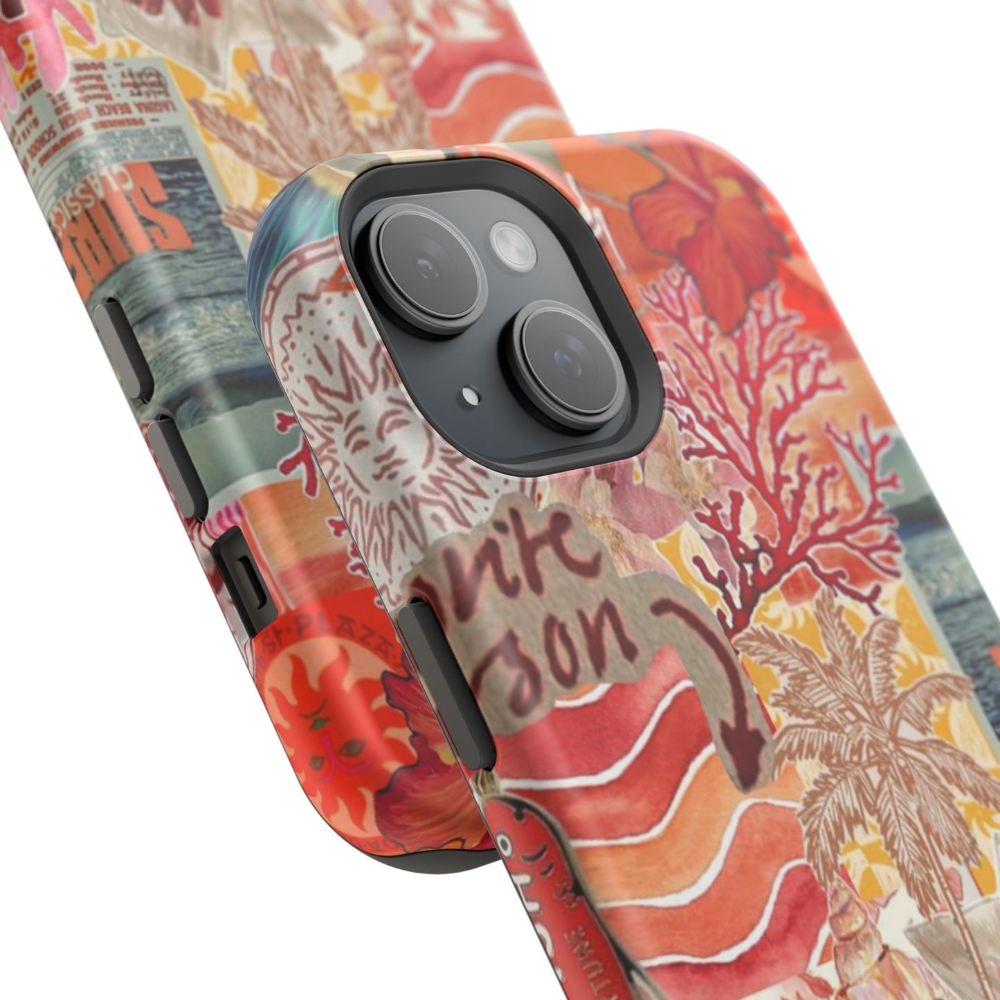 Vintage Floral Collage Phone Case