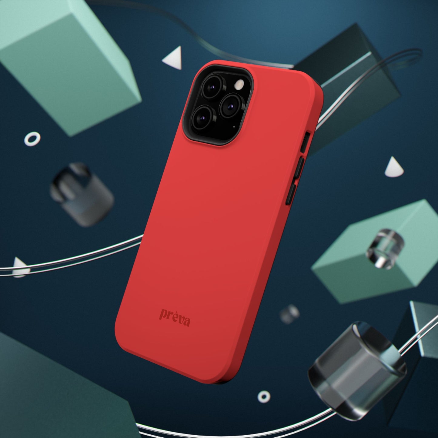 Neon Red Phone Case
