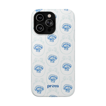 Fancy Teal Shell Phone Case
