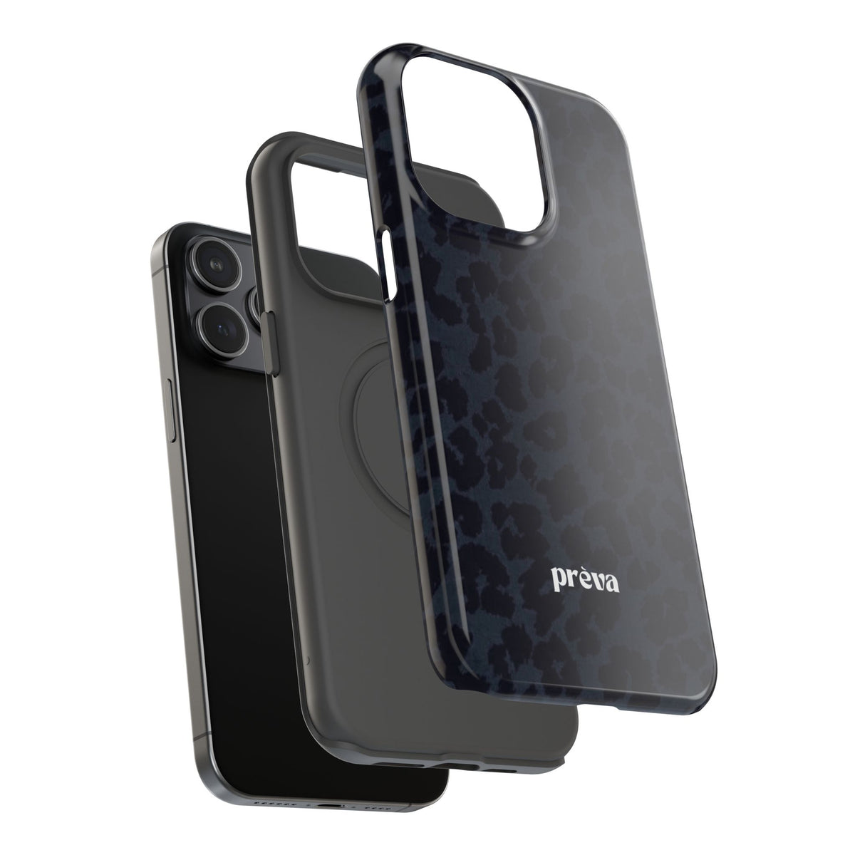 Black Leopard Phone Case