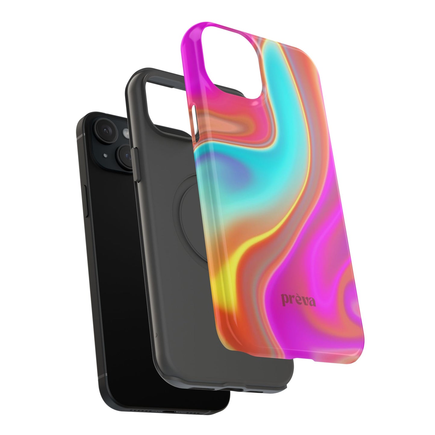 Iridescent Swirl Phone Case
