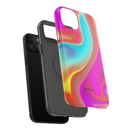 Iridescent Swirl Phone Case