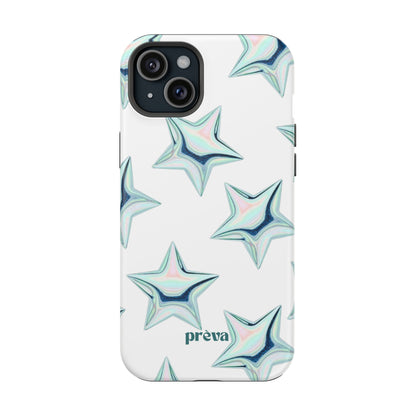 White Starburst Phone Case