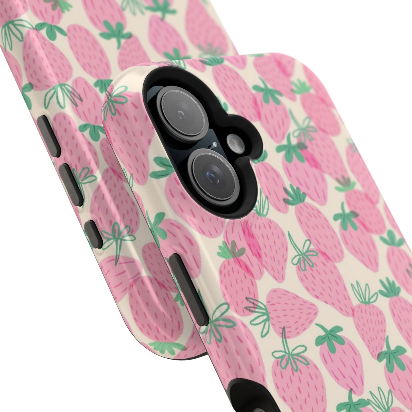 Pink Strawberry Phone Case
