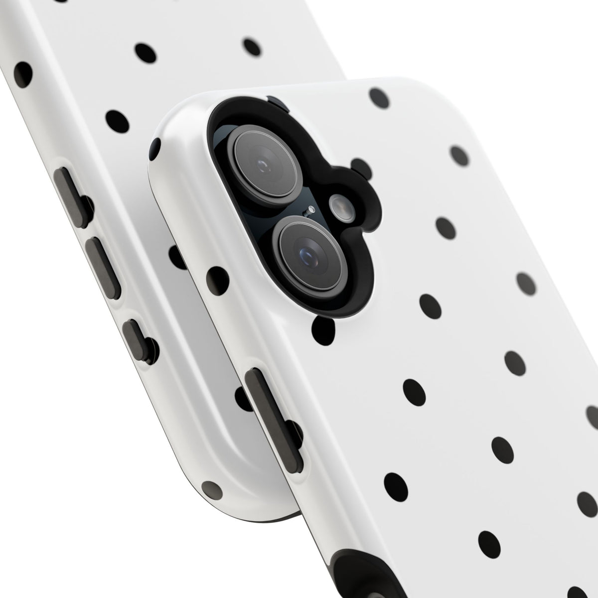 B&W polka dots Phone Case