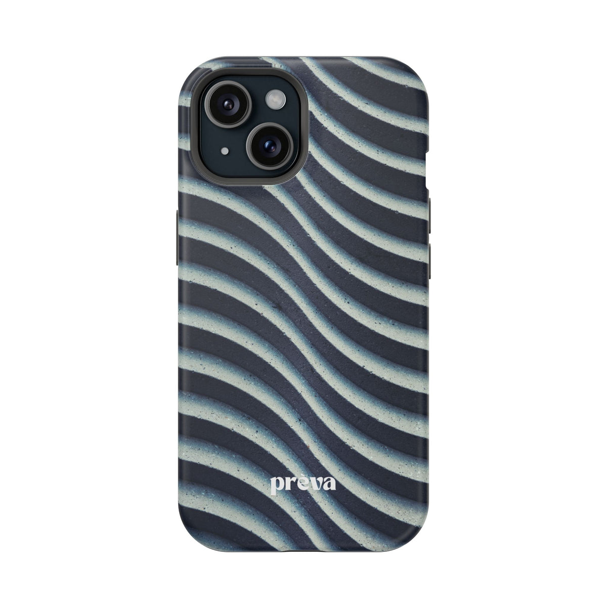 Navy Waves Phone Case