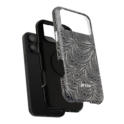 Abstract Midnight Lace Phone Case