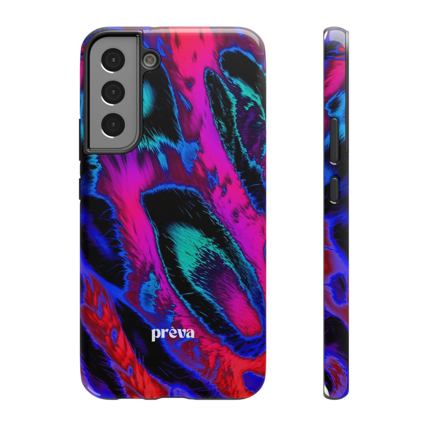 Neon Swirl Phone Case