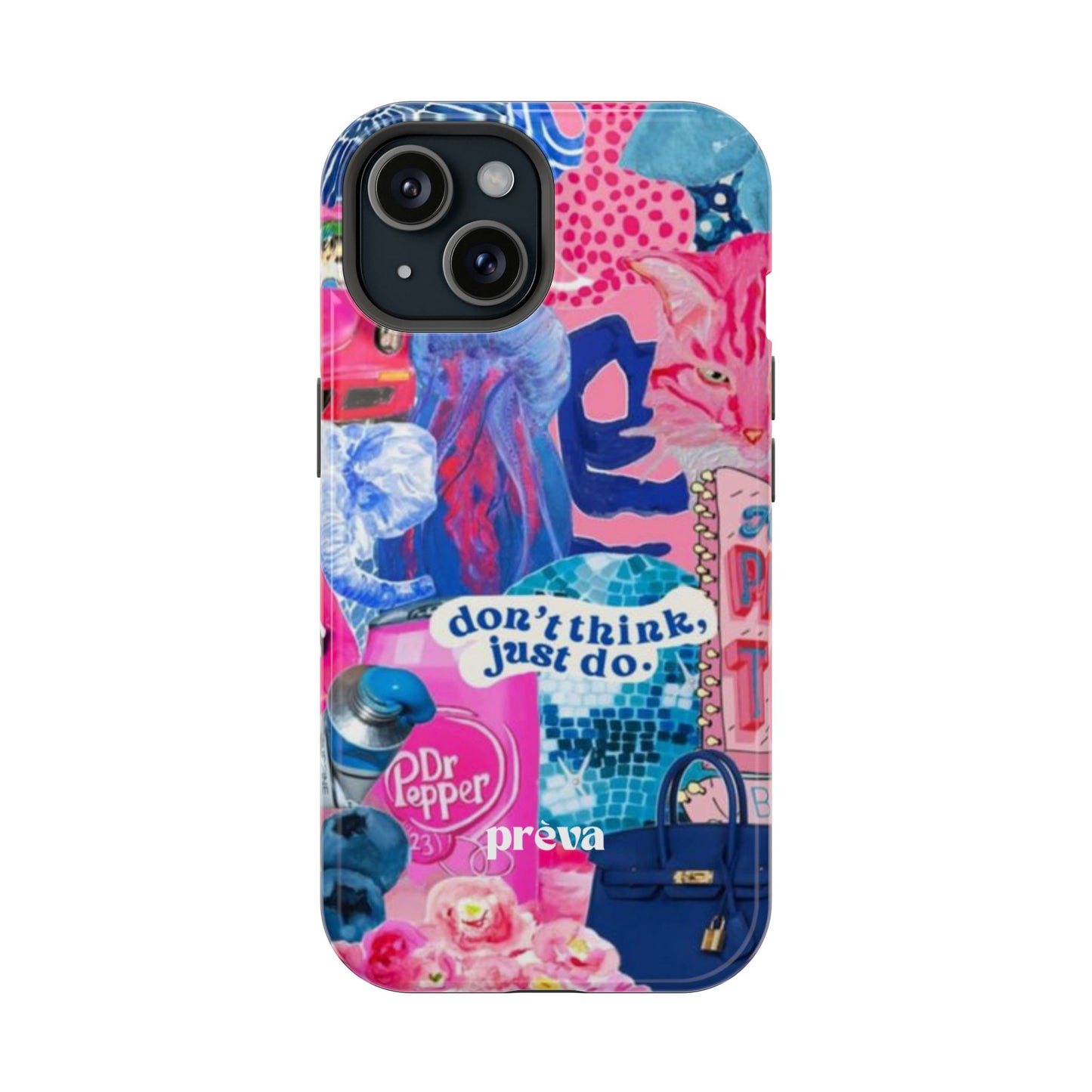 Vibrant Galaxy Collage Phone Case
