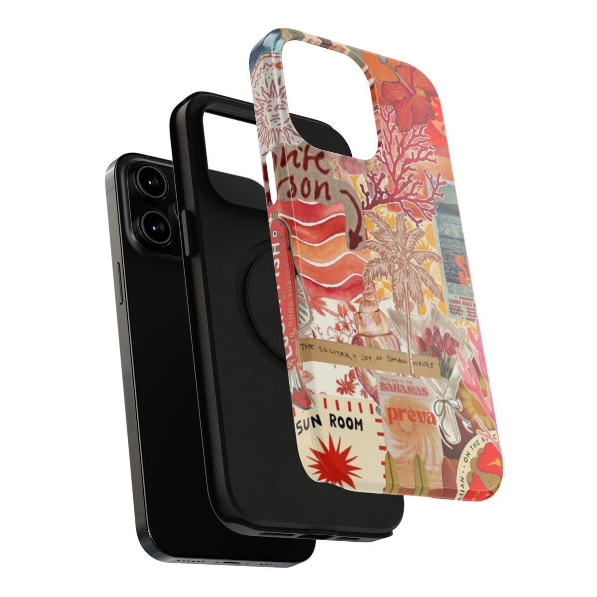 Vintage Floral Collage Phone Case