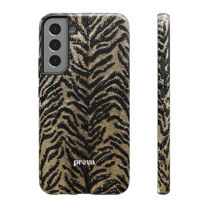 Phone Case — Impact‑Resistant Tiger Print Rug Texture