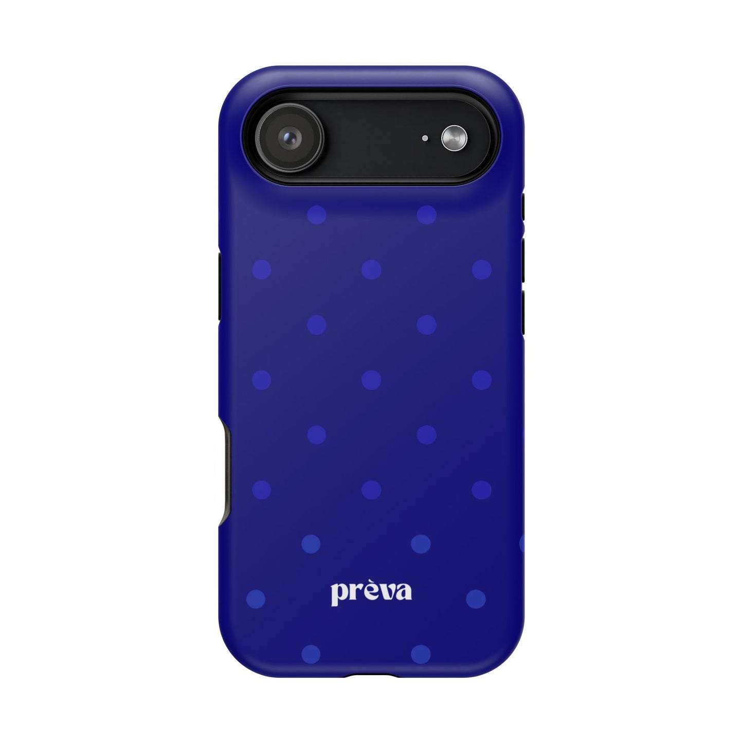 Dark Blue Polka Dots Phone Case
