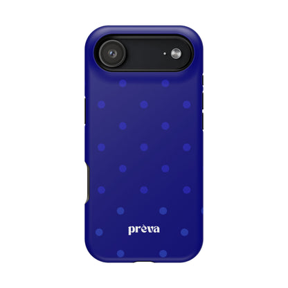 Dark Blue Polka Dots Phone Case