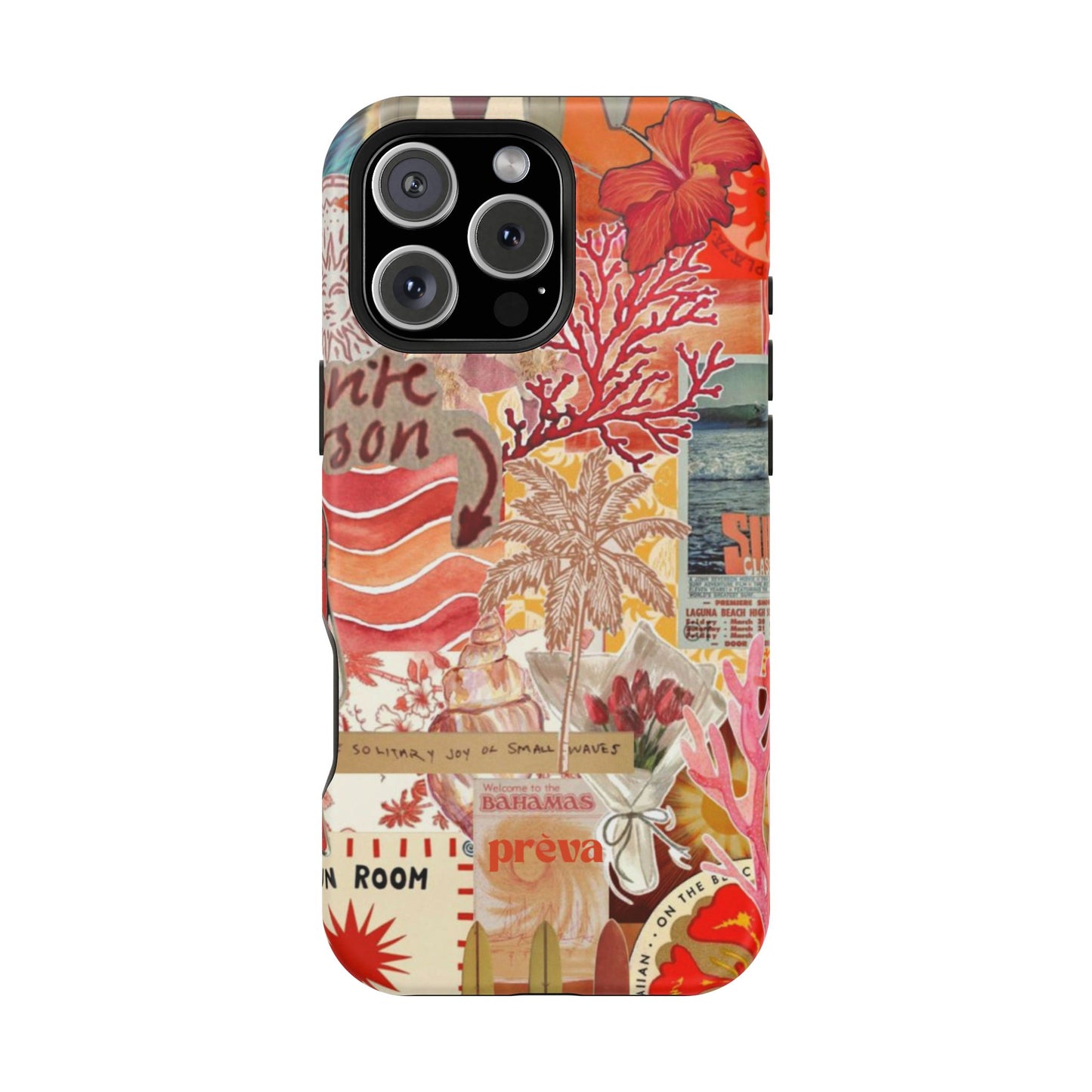 Vintage Floral Collage Phone Case