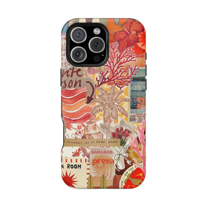 Vintage Floral Collage Phone Case