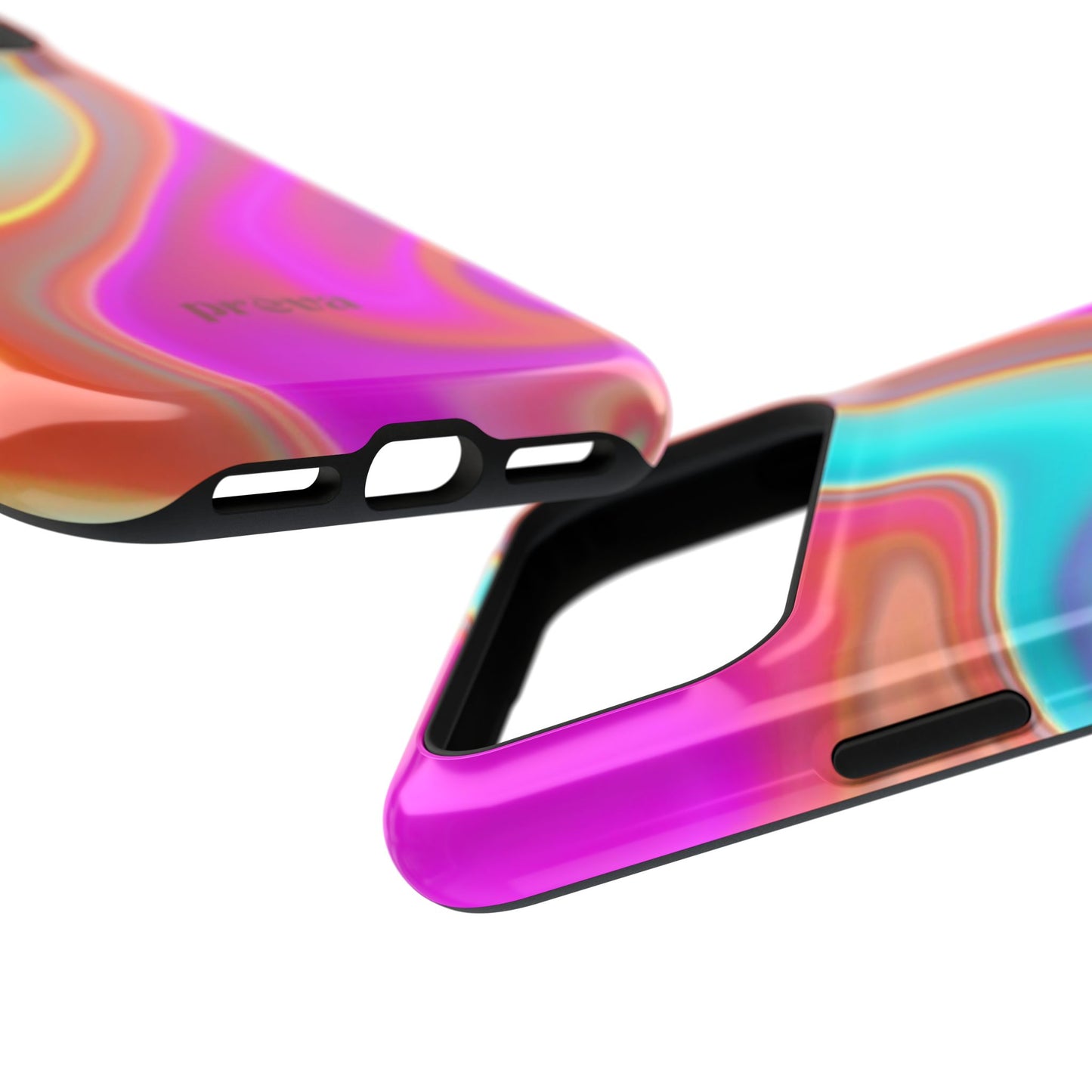 Iridescent Swirl Phone Case