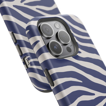 Blue Zebra Phone Case