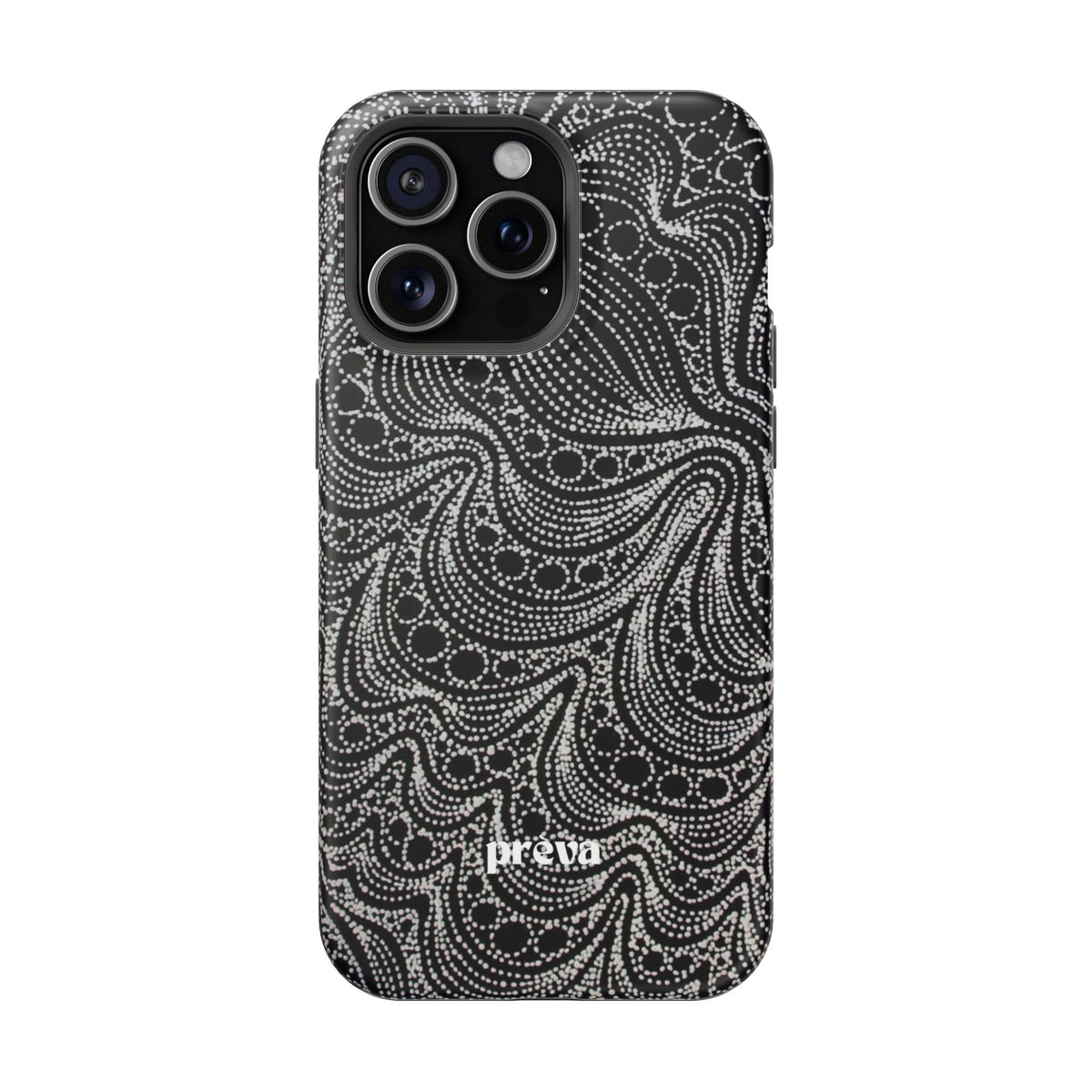 Abstract Midnight Lace Phone Case