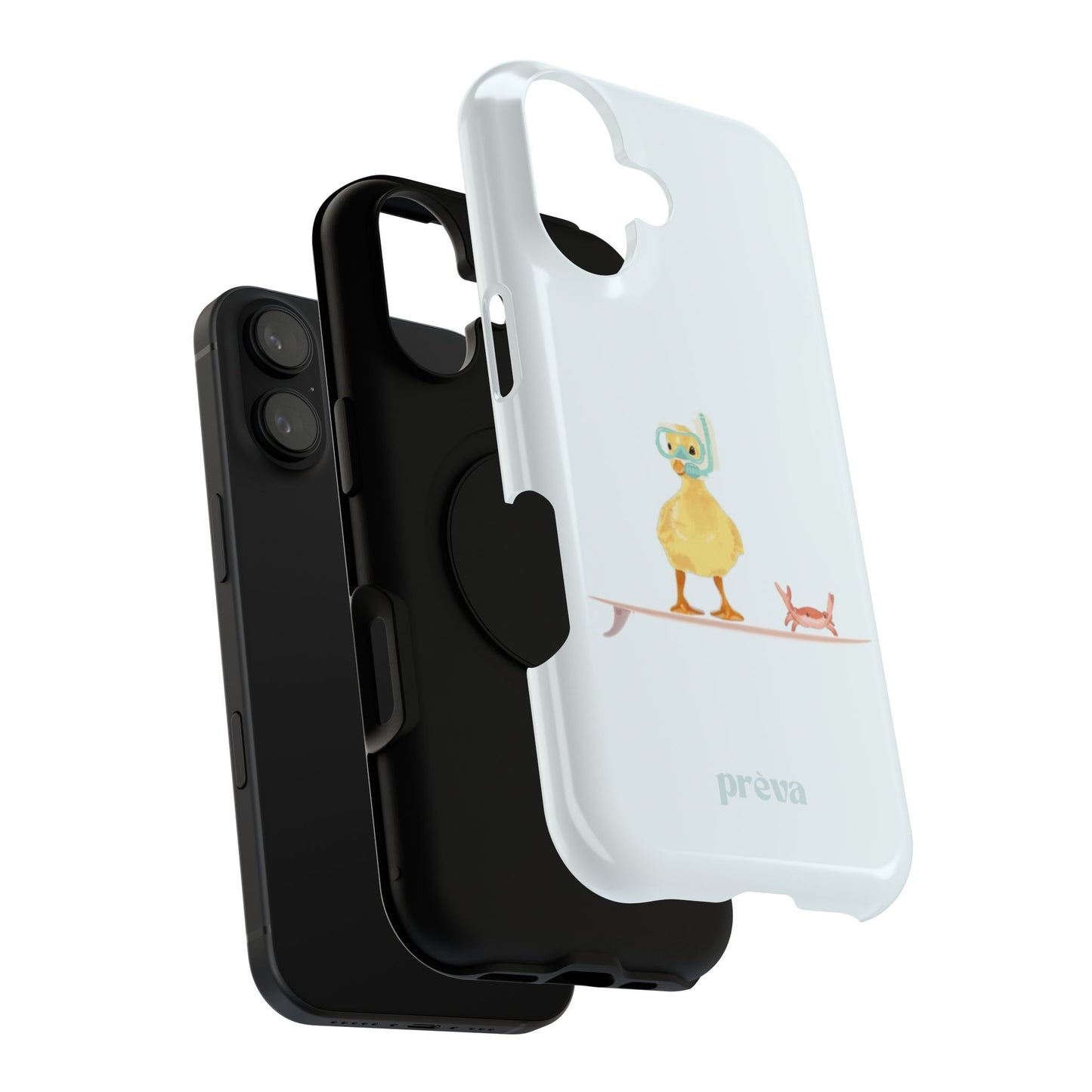 Scuba Duck Stripes Phone Case