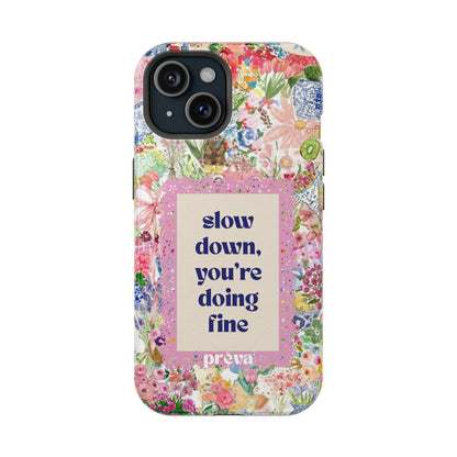 Slow Down Flowers x notsoken Phone Case