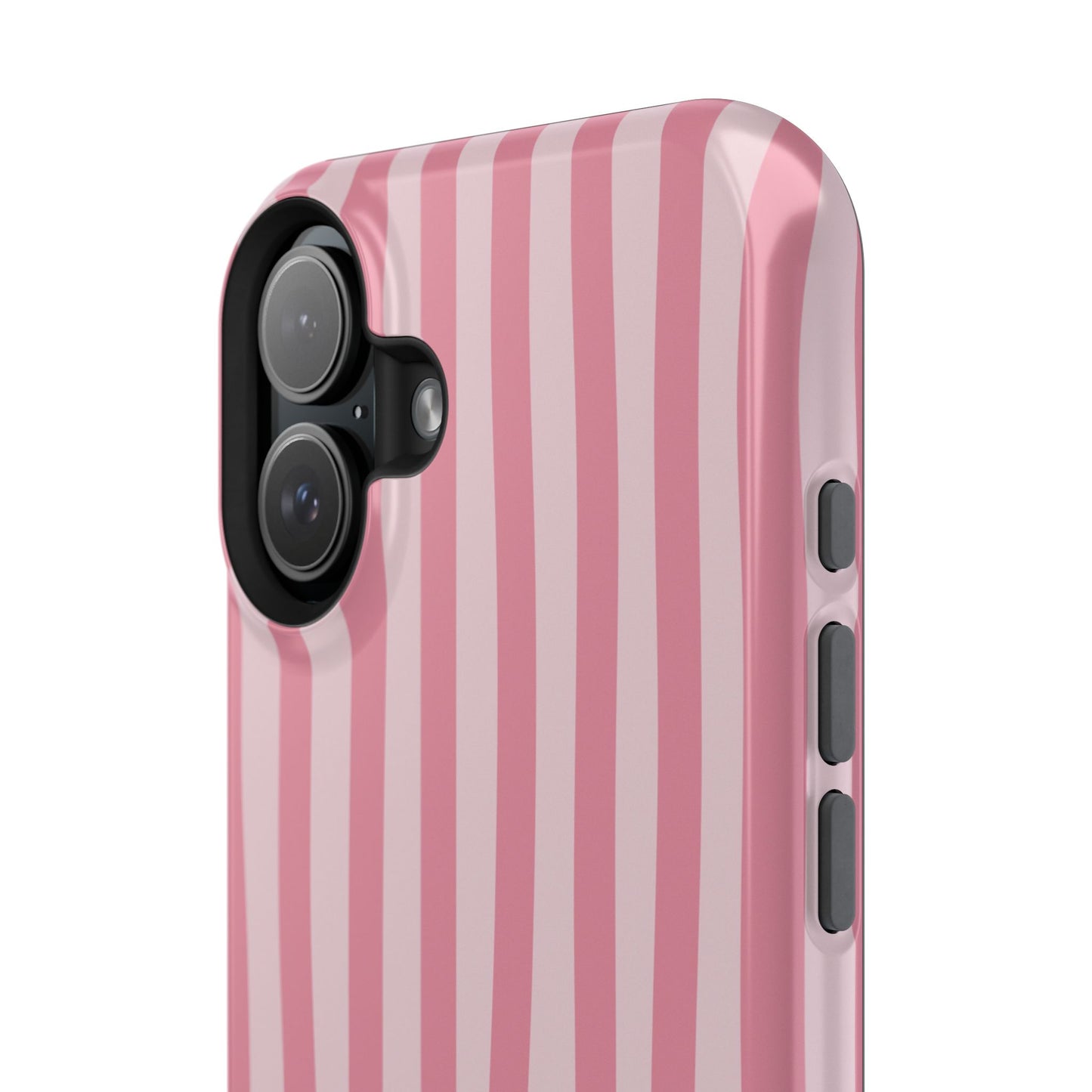 Pink Striped Phone Case
