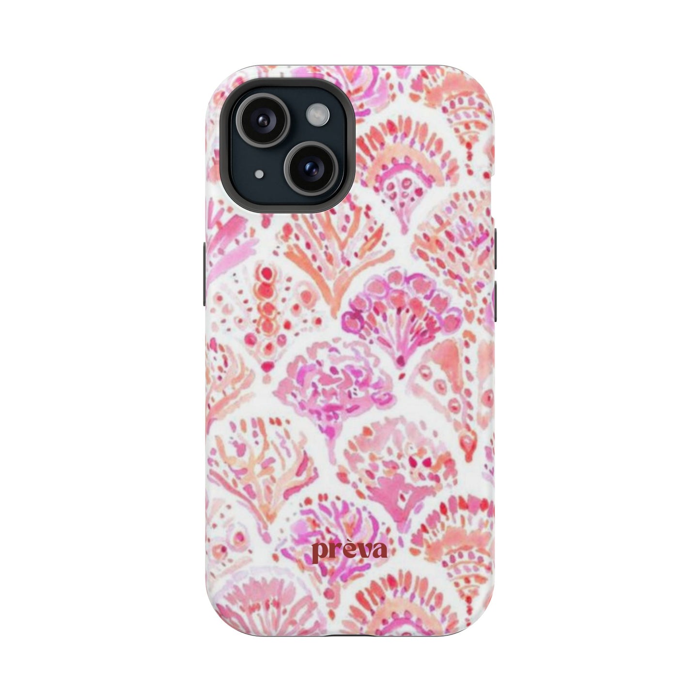 Pink Shell Watercolor Phone Case