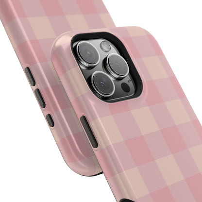 Pink Plaid Phone Case