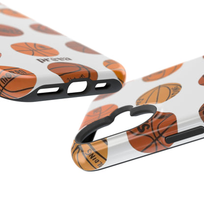 White Basketball Phone Case