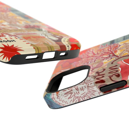 Vintage Floral Collage Phone Case
