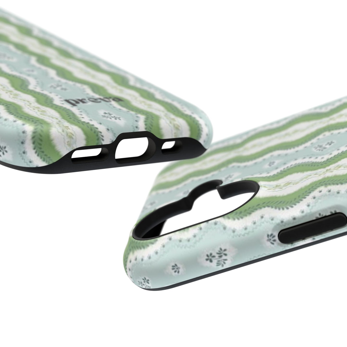 Green Waves Phone Case