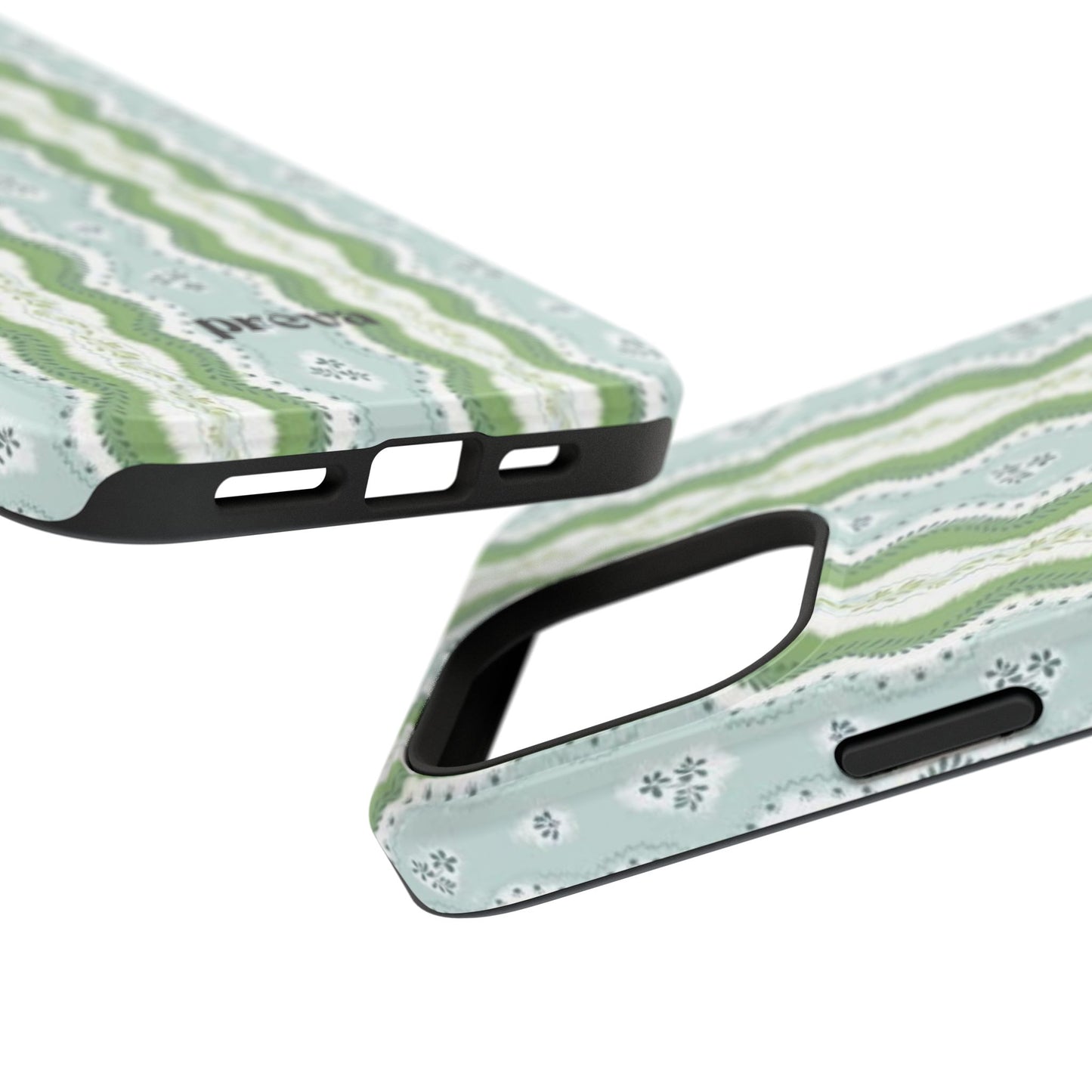Green Waves Phone Case
