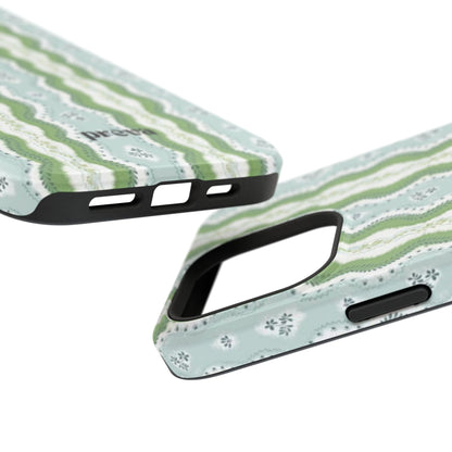 Green Waves Phone Case