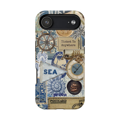 Neutral Travel Collage Phone Case