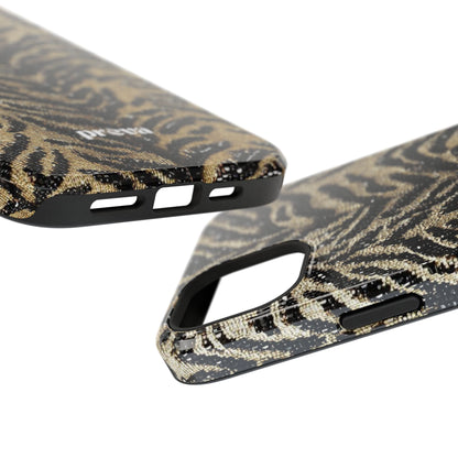 Phone Case — Impact‑Resistant Tiger Print Rug Texture