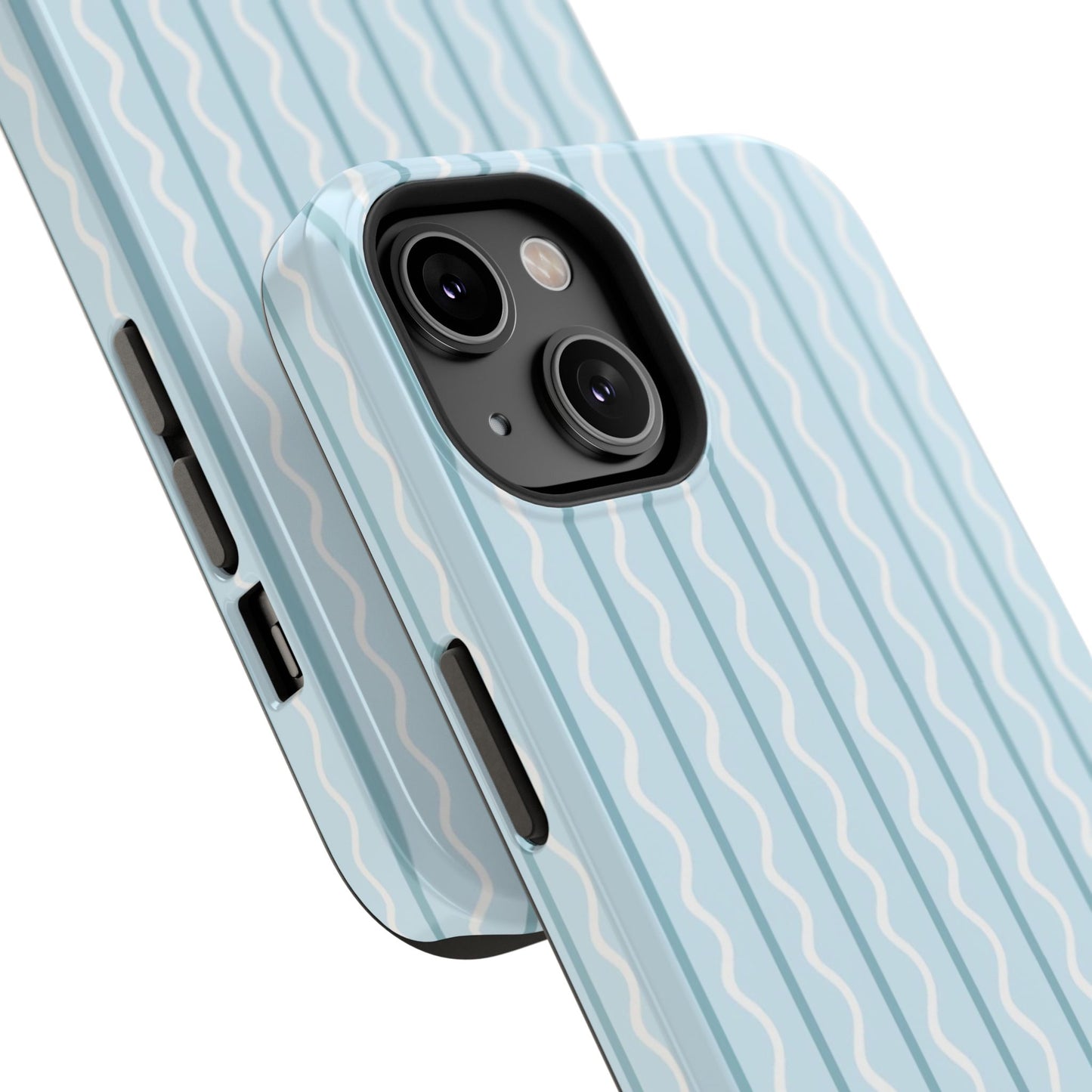 Blue Island Stripes Phone Case