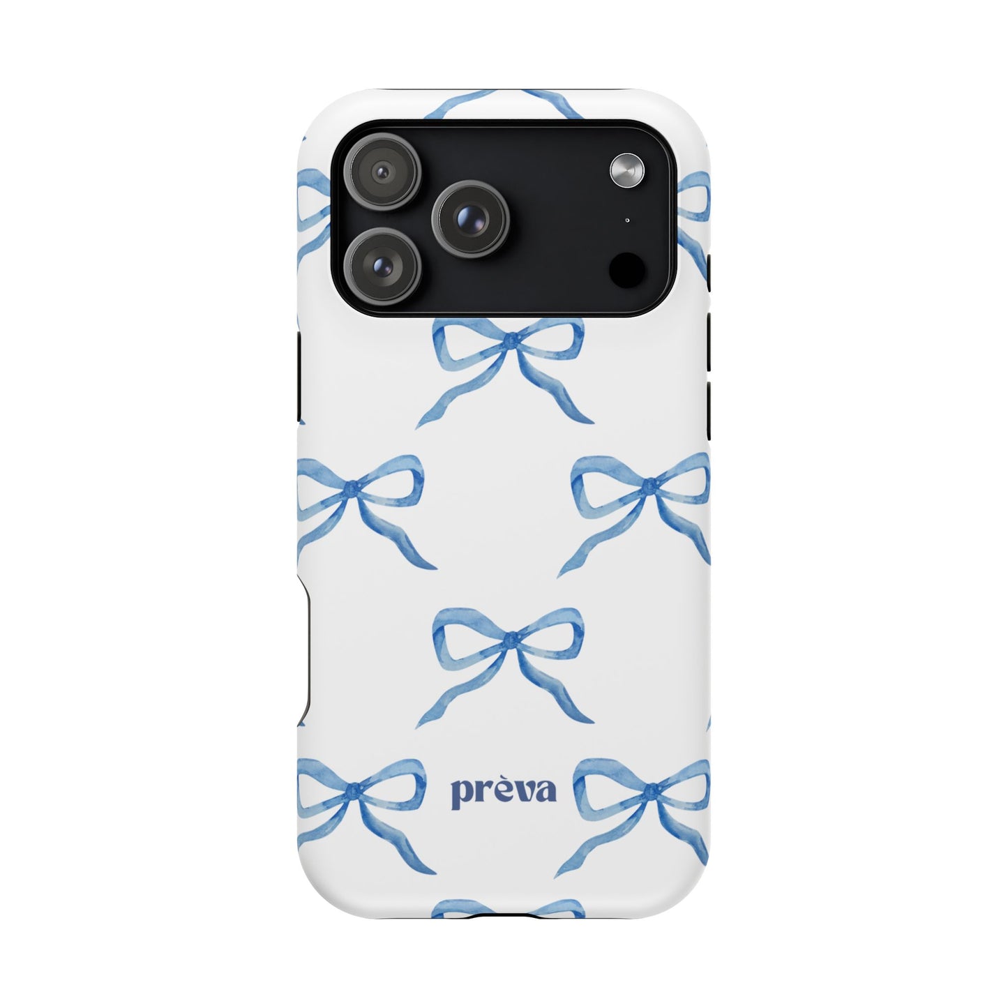 Blue Bow Phone Case