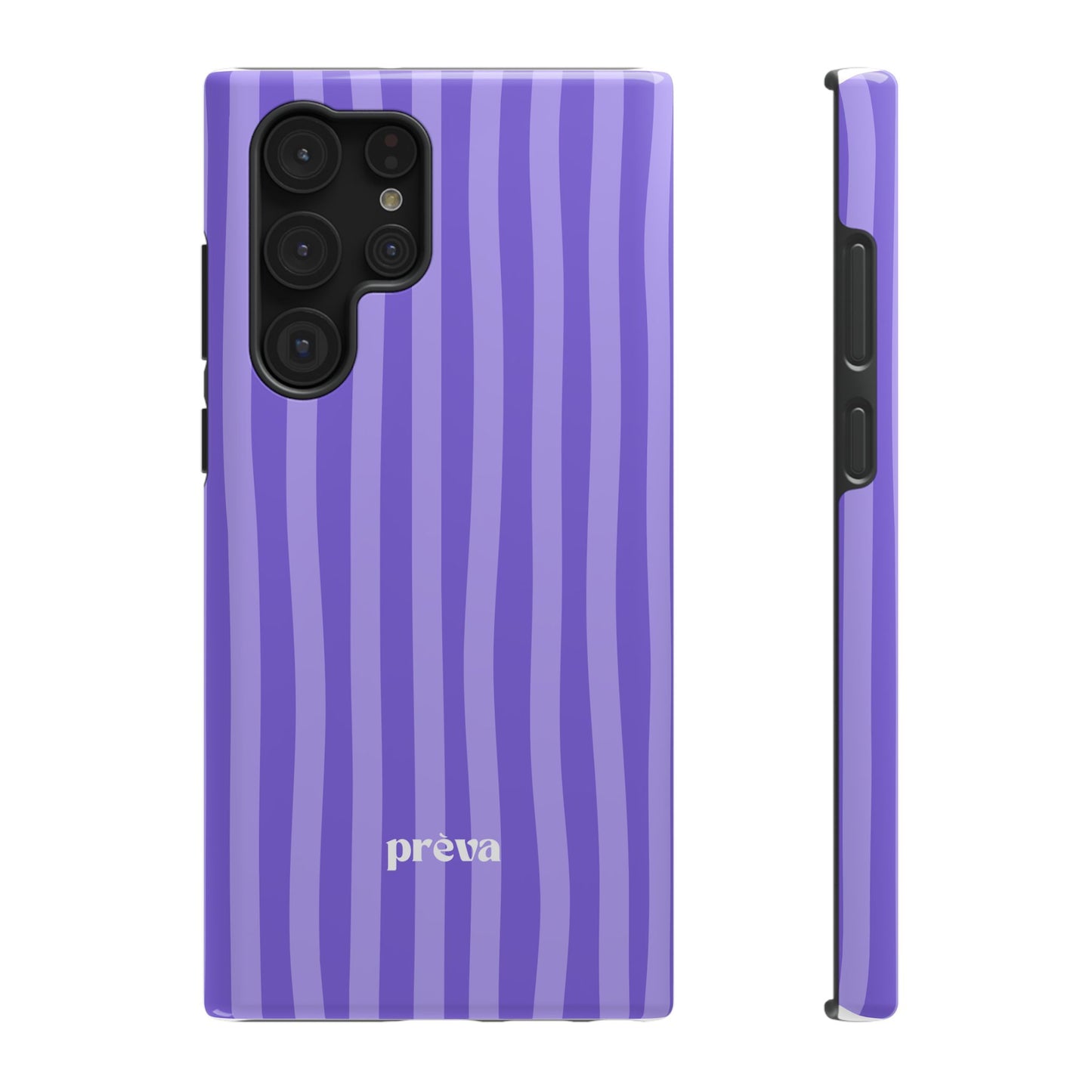 Lavender Stripes Phone Case