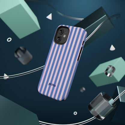Striped Purple and Pink Phone Case