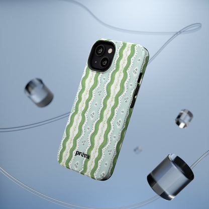 Green Waves Phone Case