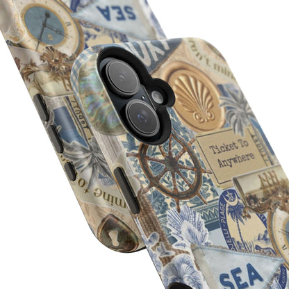 Neutral Travel Collage Phone Case