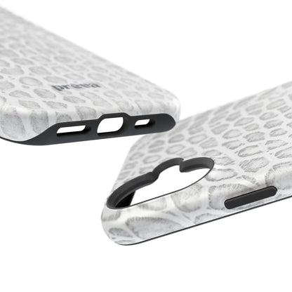 White Snake Phone Case